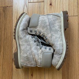 Timberland Canvas 6” boots -- Quick Sale
